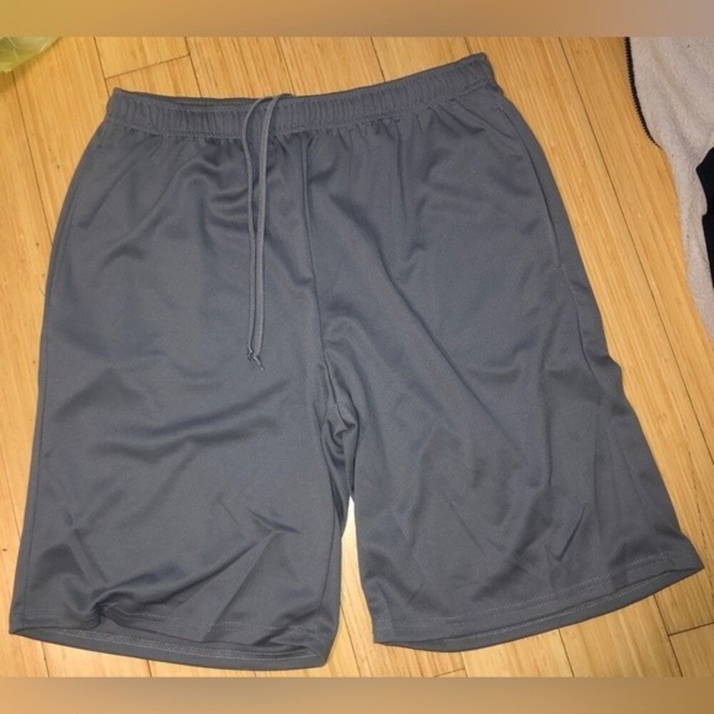 Zone Pro Sz S Men’s Gray Mesh Shorts NEW